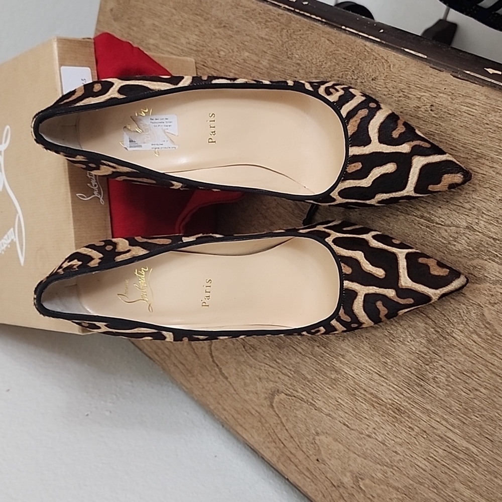 Authentic So Kate Pony Miaou /GG 120  Calfskin Christian Louboutin Heels - Picture 6 of 16